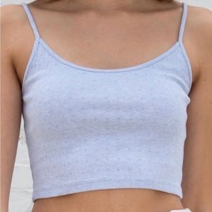 BRANDY MELVILLE LIGHT BLUE SKYLAR TANK